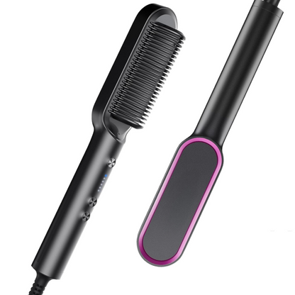 Electric Hair Straightener Comb-909  – Portable Hot Hair Straightening Brush for Smooth & Frizz-Free Hair