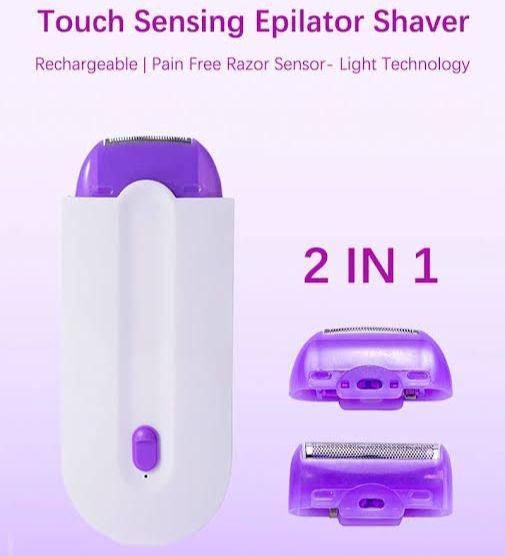 Finishing Touch Hair Remover for Women – Instant & Pain Free Facial Hair Remover with LED Light