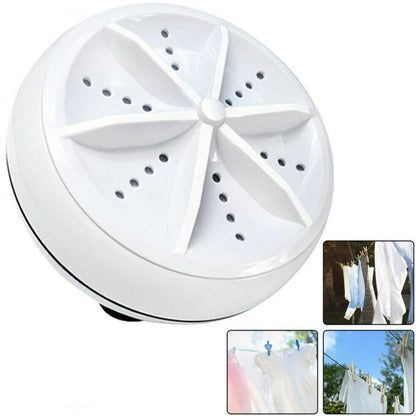 Portable Turbine Ultrasonic Washing Machine - (IMPORTED)