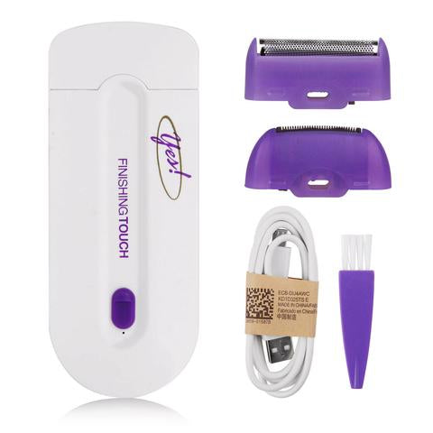 Finishing Touch Hair Remover for Women – Instant & Pain Free Facial Hair Remover with LED Light