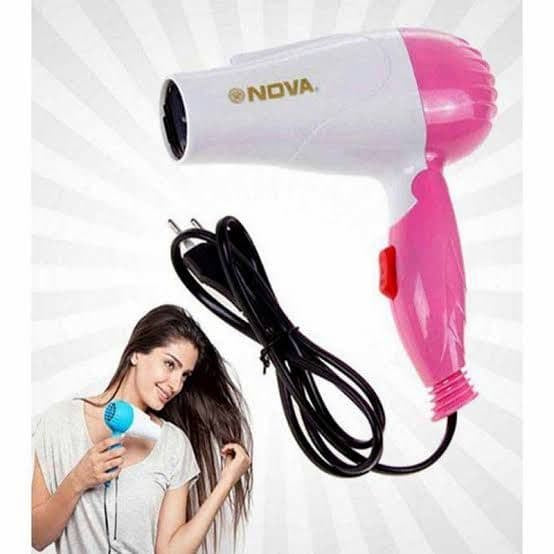 Foldable Hair Dryer 1000W – Portable Hot & Cold Air Hair Dryer for Travel & Home Use (Best Price in Pakistan)