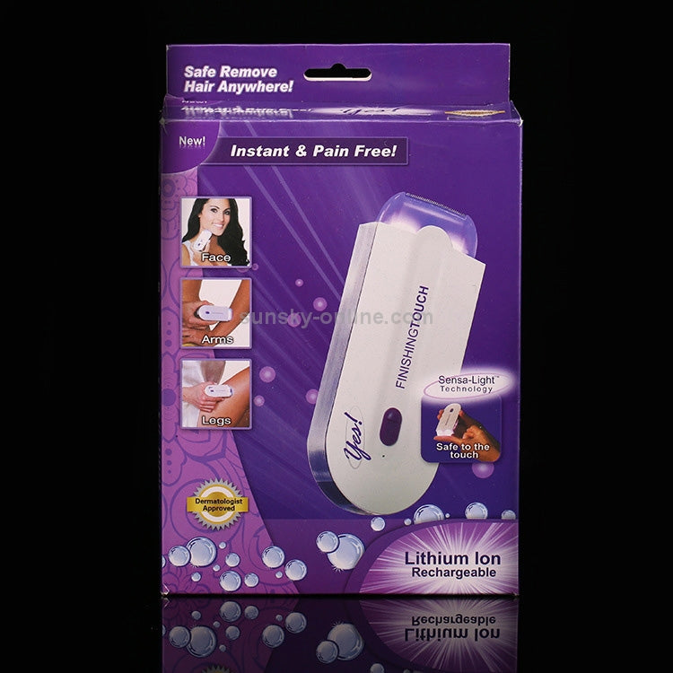 Finishing Touch Hair Remover for Women – Instant & Pain Free Facial Hair Remover with LED Light