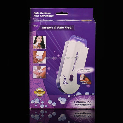 Finishing Touch Hair Remover for Women – Instant & Pain Free Facial Hair Remover with LED Light
