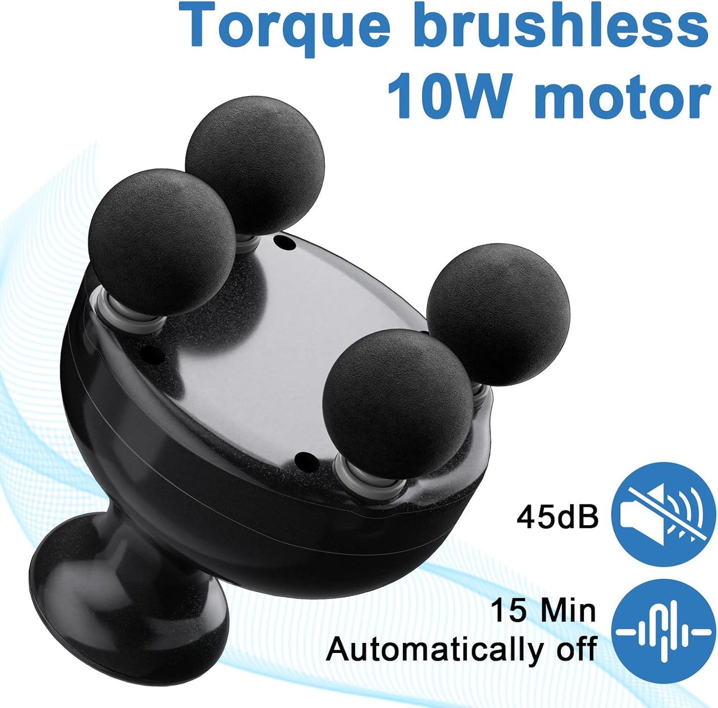 4 Heads Handheld Massage Gun