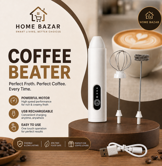 Rechargeable Milk and Coffee Frother