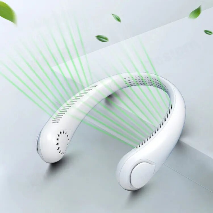 Portable Bladeless Hanging Neck Fan - (IMPORTED)