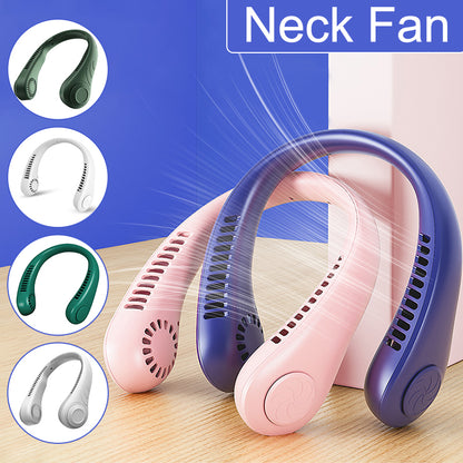Portable Bladeless Hanging Neck Fan - (IMPORTED)