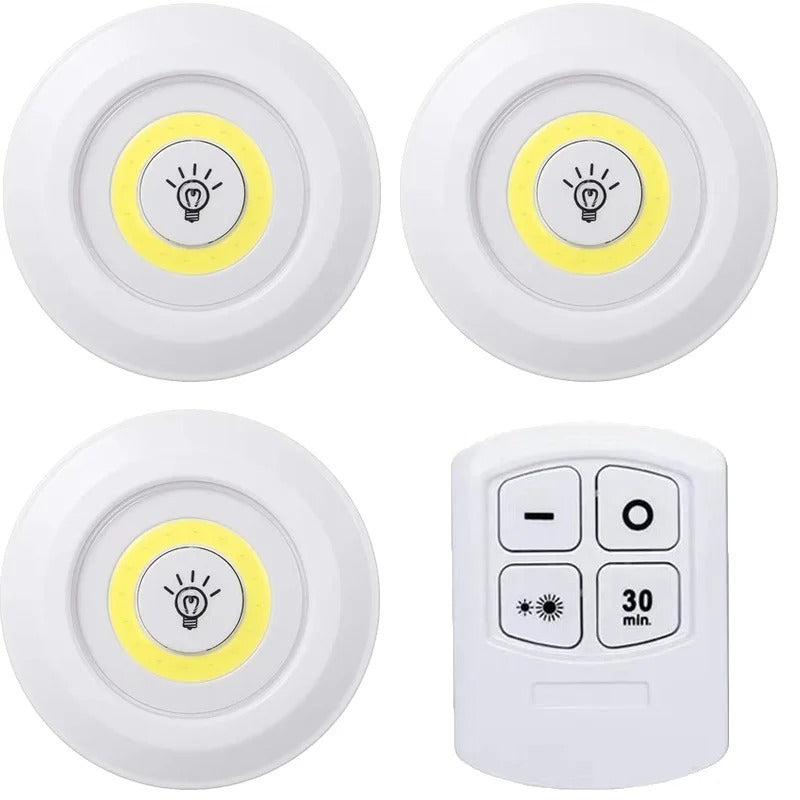 Pack of 3 Wireless LED Night Lights