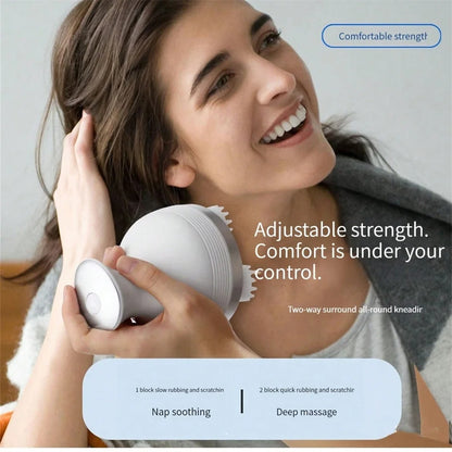 Rechargeable Head & Body Kneading Massager