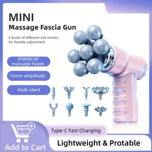 Multi Head Massage Gun