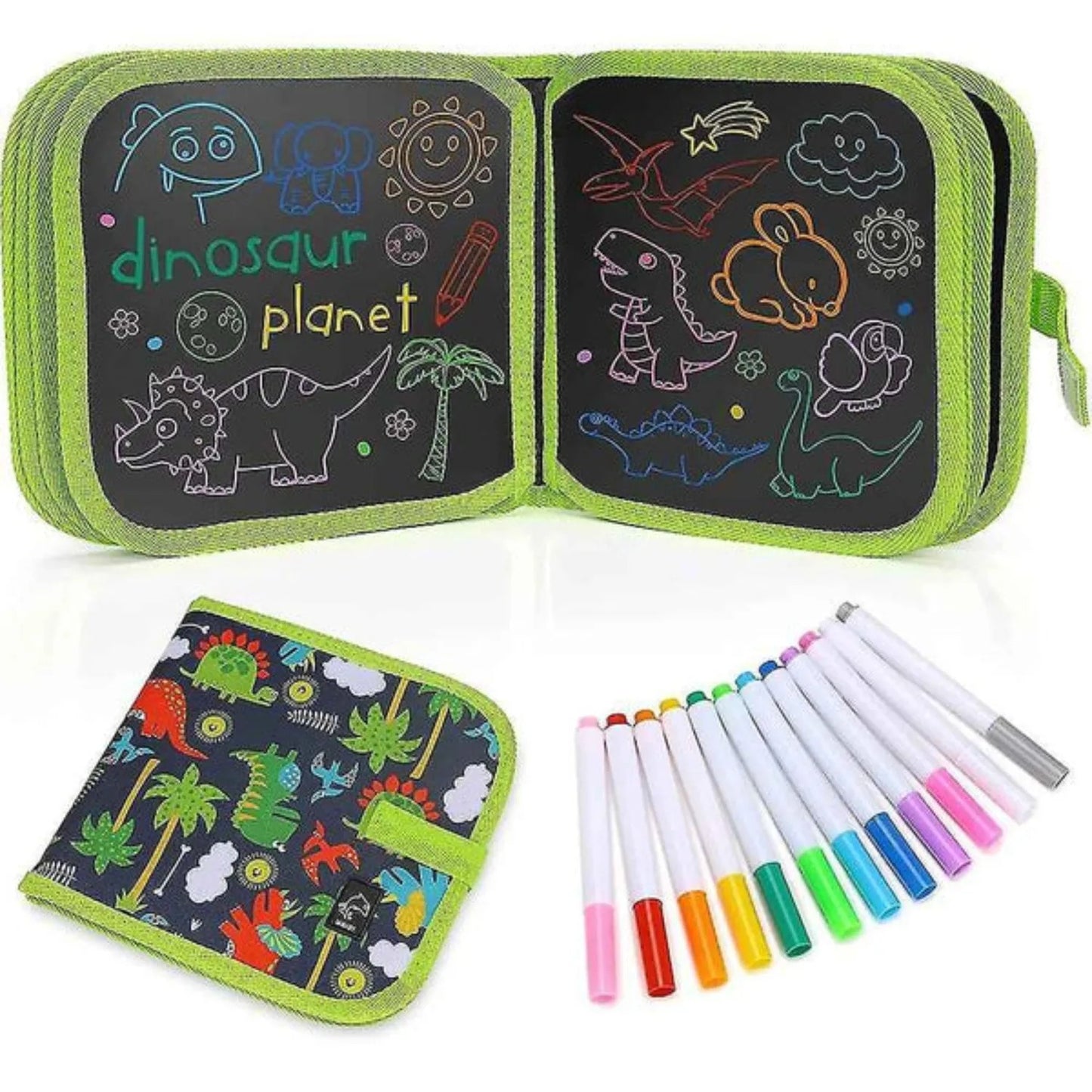 Erasable Doodle Writing Book for Kids