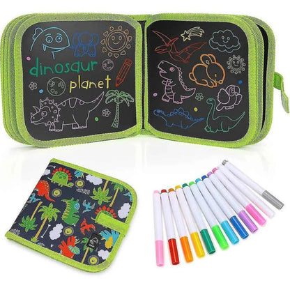 Erasable Doodle Writing Book for Kids