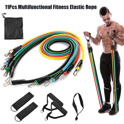 11-Piece Resistance Band Set