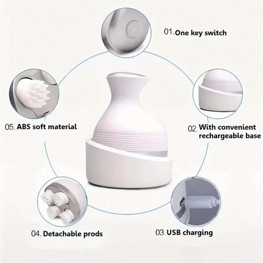 Rechargeable Head & Body Kneading Massager