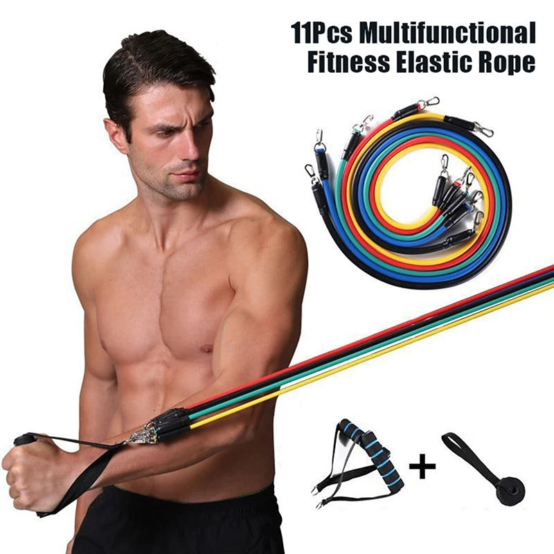 11-Piece Resistance Band Set