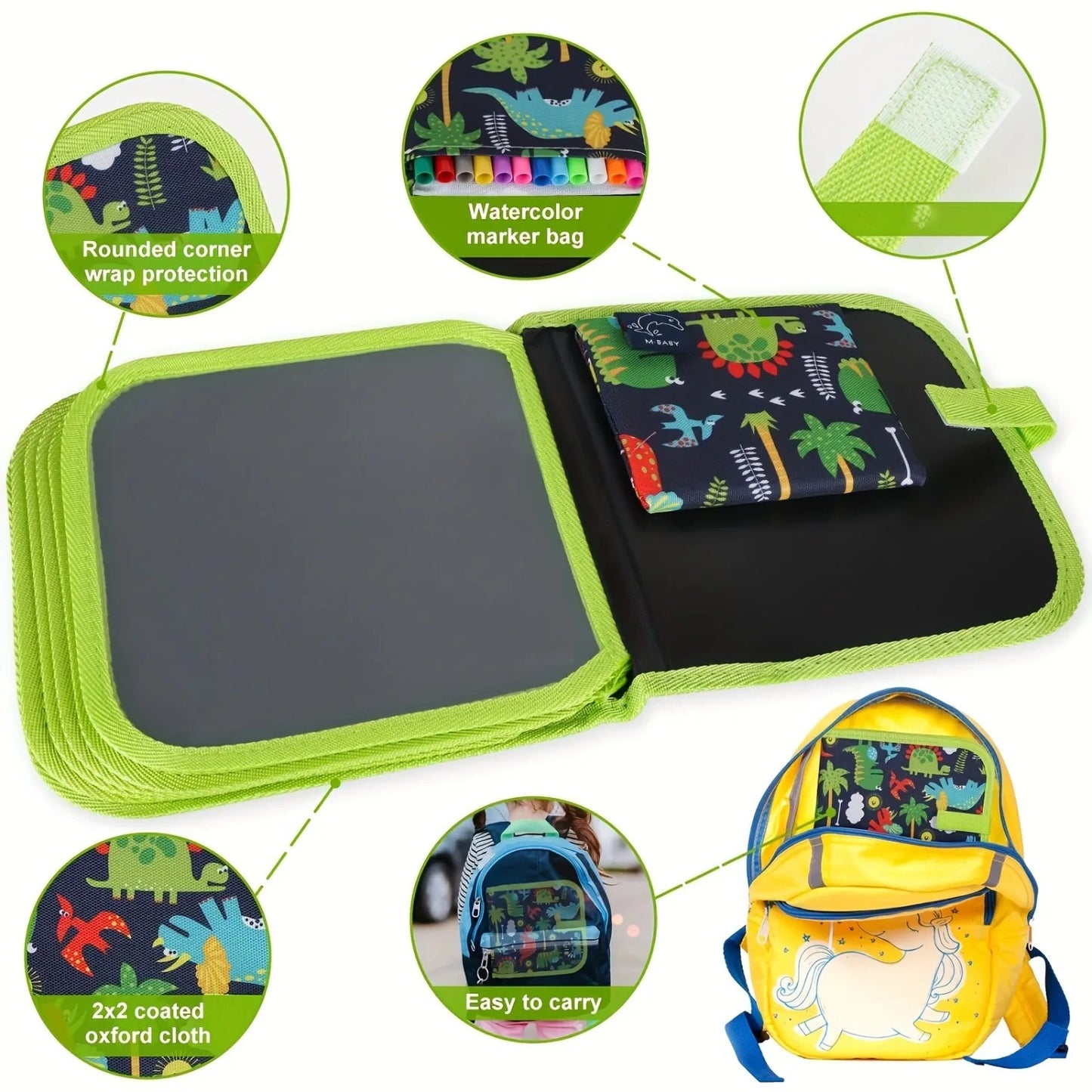 Erasable Doodle Writing Book for Kids