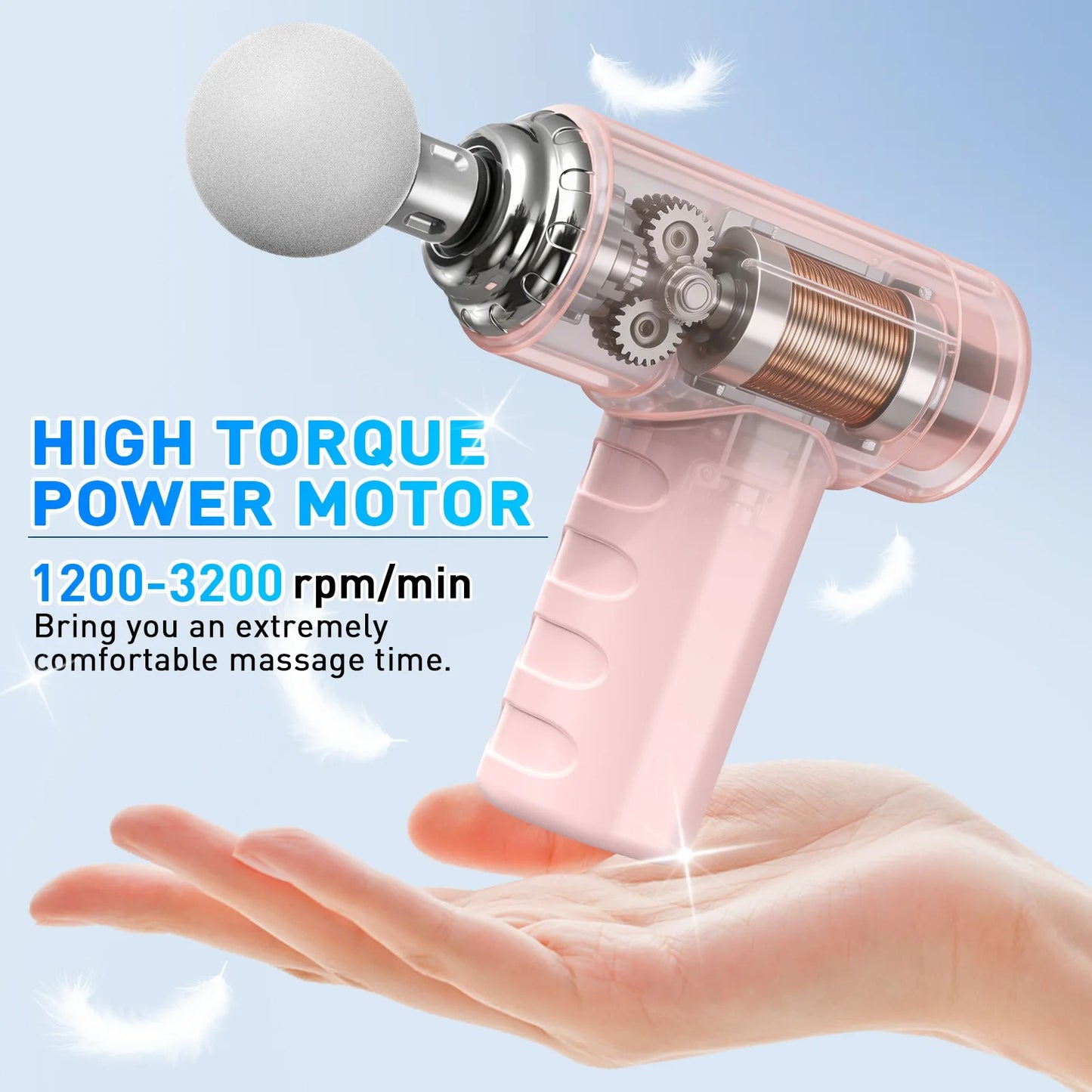 Multi Head Massage Gun