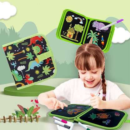 Erasable Doodle Writing Book for Kids
