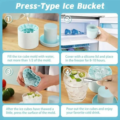 Mini Silicone Ice Bucket
