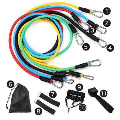 11-Piece Resistance Band Set