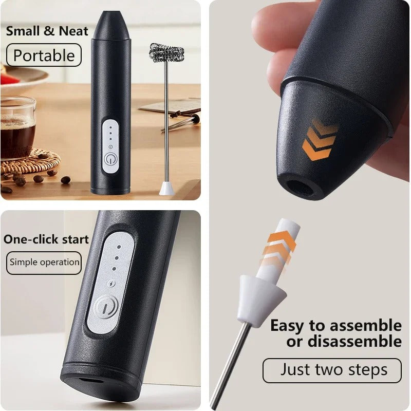 Rechargeable Milk and Coffee Frother