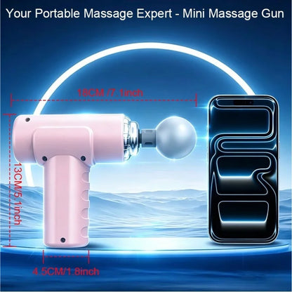 Multi Head Massage Gun