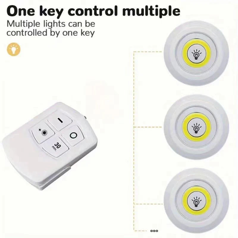 Pack of 3 Wireless LED Night Lights