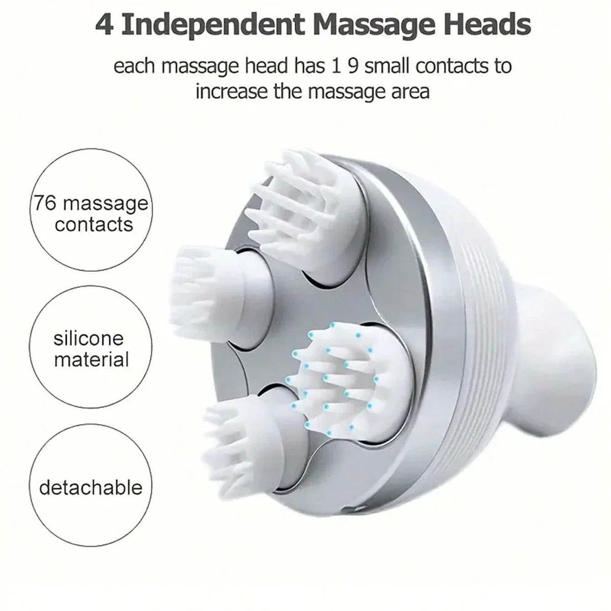 Rechargeable Head & Body Kneading Massager