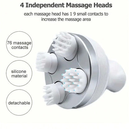 Rechargeable Head & Body Kneading Massager