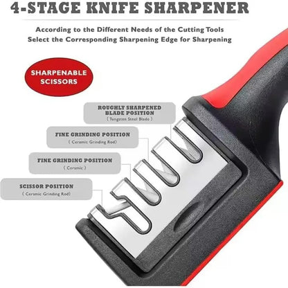 Multifunctional Knife Scissor Sharpener